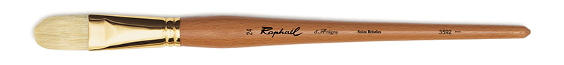 Image of Svinborstpensel Raphael D´Artigny Filbert St 24  (2F) 3592024 3046450036173