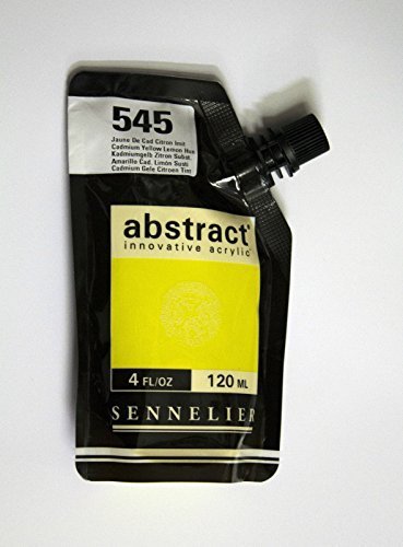 Image of Akrylfärg Sennelier Abstract 120ml Cad. Yellow Lemon Hue 545 (3F) 121121545 3046450042228