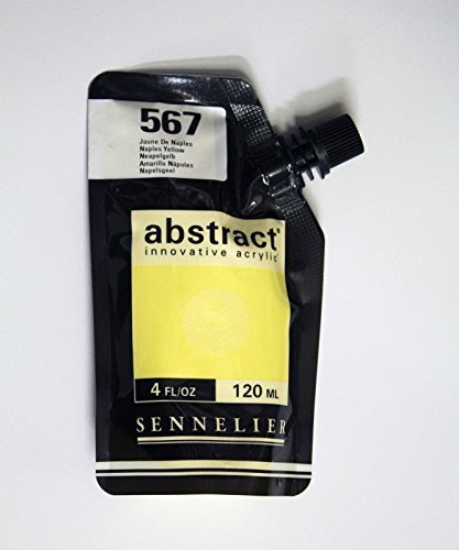 Image of Akrylfärg Sennelier Abstract 120ml Naples Yellow 567 (3F) 121121567 3046450042235