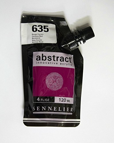 Image of Akrylfärg Sennelier Abstract 120ml Carmine Red 635 (3F) 121121635 3046450042280