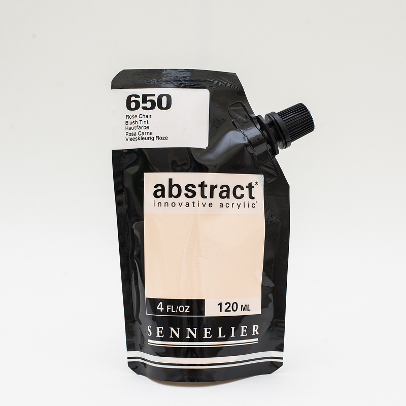 Image of Akrylfärg Sennelier Abstract 120ml Blush Tint 650 (3F) 121121650 3046451884537