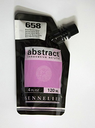 Image of Akrylfärg Sennelier Abstract 120ml Quinacridone Pink 658 (3F) 121121658 3046450042297