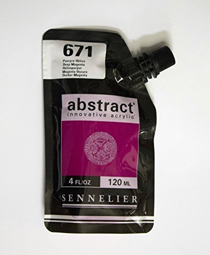 Image of Akrylfärg Sennelier Abstract 120ml Deep Magenta 671 (3F) 121121671 3046450042303