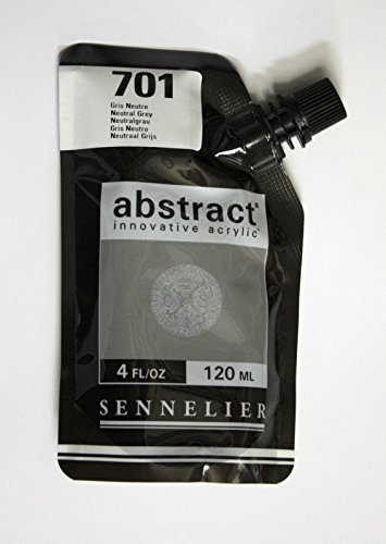 Image of Akrylfärg Sennelier Abstract 120ml Neutral Grey 701 (3F) 121121701 3046450042334