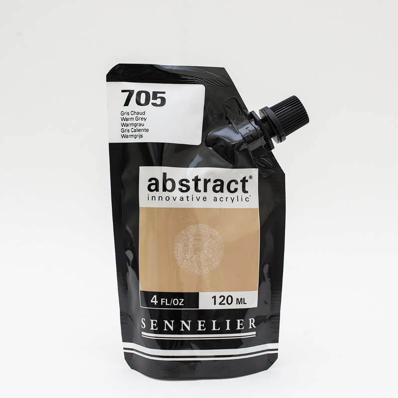 Image of Akrylfärg Sennelier Abstract 120ml Warm Grey 705 (3F) 121121705 3046451884643