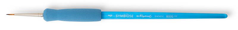 Image of Syntetpensel Raphael  Symbiose Rund st 4 (6F) A 8000004 3046450730859