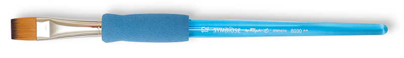 Image of Syntetpensel Raphael  Symbiose Flat st 12 (6F) C 8030012 3046450731122