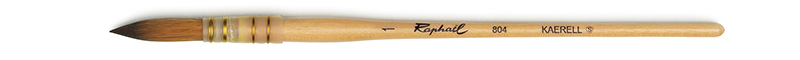 Image of Syntetpensel Raphael Kaerell "S" Orange Spetsig mopp St 1  (5F) 804001 3046450086024