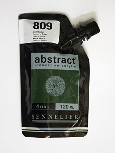 Image of Akrylfärg Sennelier Abstract 120ml Hooker's Green 809 (3F) 121121809 3046450042358