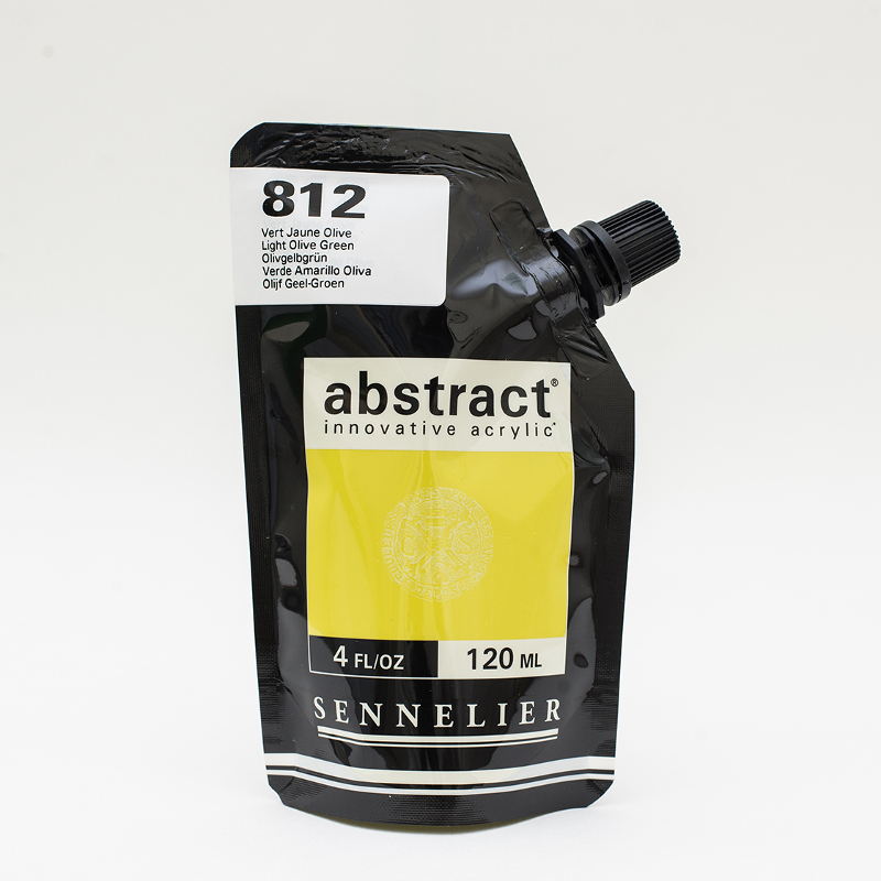 Image of Akrylfärg Sennelier Abstract 120ml Olive Green Light 812 (3F) 121121812 3046451884605