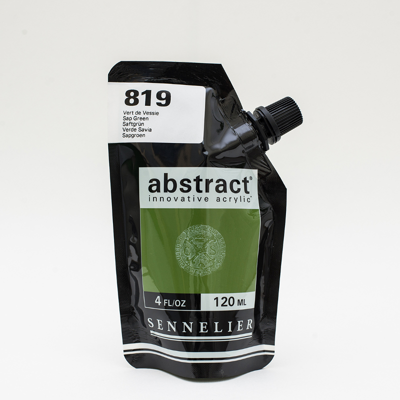 Image of Akrylfärg Sennelier Abstract 120ml Sap Green 819 (3F) 121121819 3046451884681