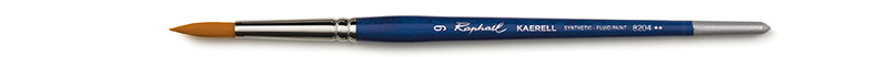 Image of Syntetpensel Raphael Kaerell Bleu Rund St 9  (3F) 8204009 3046450044994