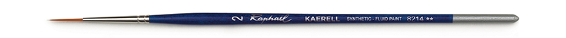 Image of Syntetpensel Raphael Kaerell Bleu Fine liner kort borst St 2  (5F) 8214002 3046450045120