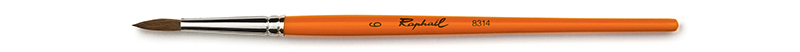Image of Ponnyhårspensel Raphael 8314 Rund st 6 (12) (20F) 8314006 3046450046448