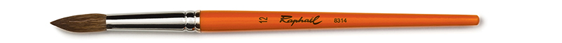 Image of Ponnyhårspensel Raphael 8314 Rund st 12 (20)  (10F) 8314012 3046450046486