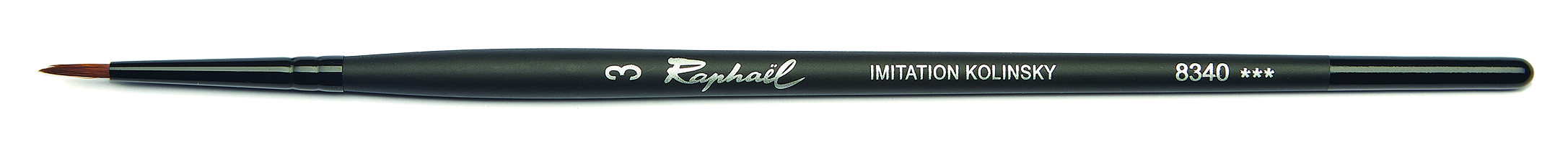 Image of Syntetpensel Raphael Stradivarius 8340 round extra short spotter St 3 (5F) 8340003 3046451956456
