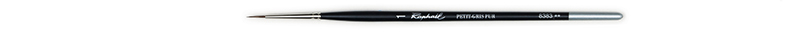 Image of Ekorrhårspensel Raphael PETIT GRIS EXTRA PUR ROUND brush,  Size 1 (10F) 8383001 3046450047988