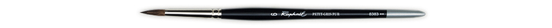 Image of Ekorrhårspensel Raphael PETIT GRIS EXTRA PUR ROUND brush,  Size 6 (10F) 8383006 3046450048039