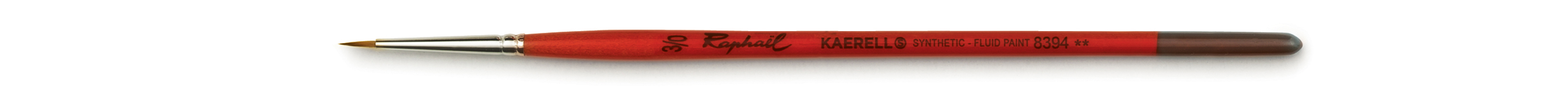 Image of Syntetpensel Raphael Kaerell "S" Orange Rund St 000  (5F) 8394000 3046450048589