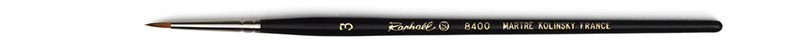 Image of Mårdhårspensel Raphael 8400 Retouch spotter brush  - Size 3 (5F) 8400003 3046450048756