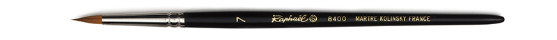 Image of Mårdhårspensel Raphael 8400 Retouch spotter brush  - Size 7 (2F) 8400007 3046450048794
