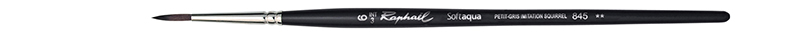 Image of Syntetpensel Raphael SoftAqua 845 Rund st 6 (10F) 845006 3046450006763