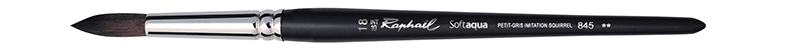 Image of Syntetpensel Raphael SoftAqua 845 Rund st 18 (1F) 845018 3046450006824
