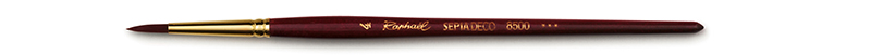 Image of Syntetpensel Raphael Sepia Deco Rund st 4 (5F) 8500004 3046450224754