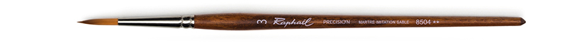 Image of Syntetpensel Raphael Precision 8504 Rund  SH st 3 (5F) 8504003 3046450034797