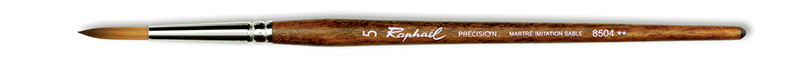 Image of Syntetpensel Raphael Precision 8504 Rund  SH st 5 (5F) 8504005 3046450034810
