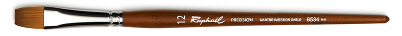 Image of Syntetpensel Raphael Precision 8534 Flat  SH st 12 (5F) 8534012 3046450035039