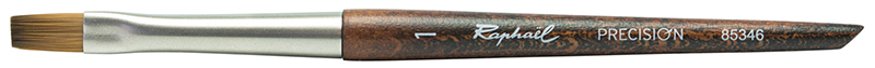 Image of Syntetpensel Raphael  Mini Precision Flat st 1 (3F) 85346001 3046450731481