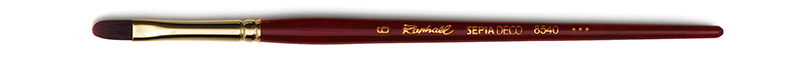 Image of Syntetpensel Raphael Sepia Deco Filbert st 6 (5F) 8540006 3046450224945