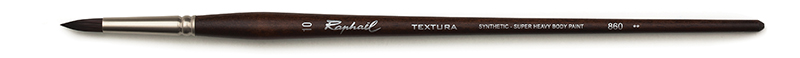 Image of Syntetpensel Raphael Textura Rund st 10 (5F) 860010 3046450089926