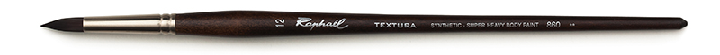 Image of Syntetpensel Raphael Textura Rund st 12 (5F) 860012 3046450089933