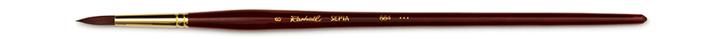 Image of Syntetpensel Raphael Sepia Acryl Rund.864 st 8 (5F) 864008 3046450052104