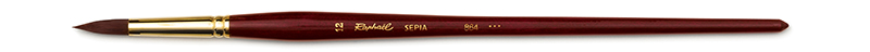 Image of Syntetpensel Raphael Sepia Acryl Rund. 864 st 12 (5F) 864012 3046450052128