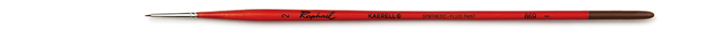 Image of Syntetpensel Raphael Kaerell "S" Acryl Rund St 2  (5F) 869002 3046450052760