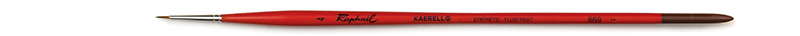 Image of Syntetpensel Raphael Kaerell "S" Acryl Rund St 4  (5F) 869004 3046450052777