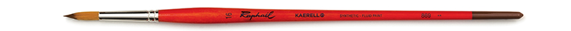 Image of Syntetpensel Raphael Kaerell "S" Acryl Rund St 16  (3F) 869016 3046450052838