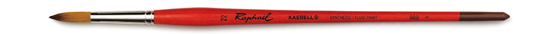 Image of Syntetpensel Raphael Kaerell "S" Acryl Rund St 22 869022 3046450052869