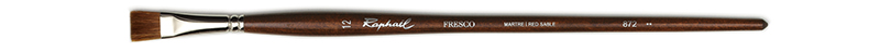 Image of Mårdhårspensel Raphael Fresco Extra flat oil  - Size 12 (5F) 872012 3046450053163