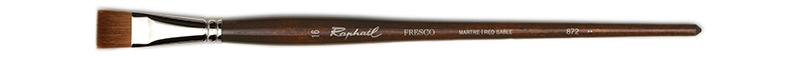 Image of Mårdhårspensel Raphael Fresco Extra flat oil  - Size 16 (2F) 872016 3046450053187