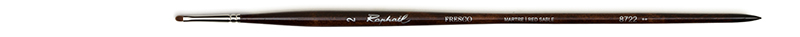 Image of Mårdhårspensel Raphael Fresco Filbert oil brush  - Size 2 (5F) 8722002 3046450053279