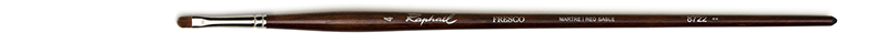Image of Mårdhårspensel Raphael Fresco Filbert oil brush  - Size 4 (5F) 8722004 3046450053286
