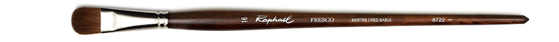 Image of Mårdhårspensel Raphael Fresco Filbert oil brush  - Size 16 8722016 3046450053347