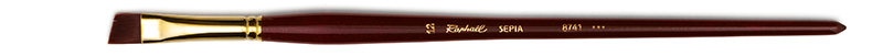 Image of Syntetpensel Raphael Sepia Acryl Sneskuren st 12 (5F) 8741012 3046450086154