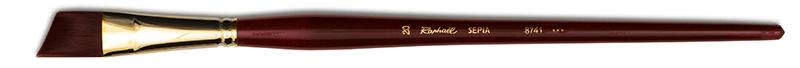 Image of Syntetpensel Raphael Sepia Acryl Sneskuren st 20 (2F) 8741020 3046450086178