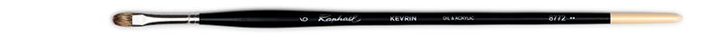 Image of Naturhårspensel Raphael KEVRIN+ FILBERT - Size 6 (5F) 8772006 3046450055006