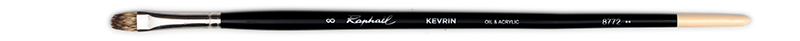 Image of Naturhårspensel Raphael KEVRIN+ FILBERT - Size 8 (5F) 8772008 3046450055013